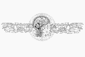 ai, artificial intelligence, intelligence, network, programming, web, brain, computer science, technology, printed circuit board, information, tiktok, data, data exchange, digital, communication, neuronal, social media, cut out